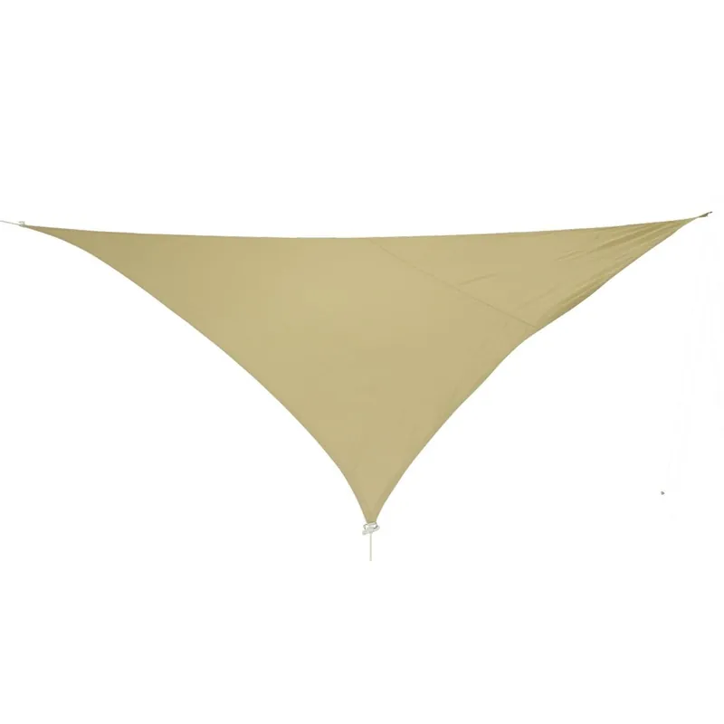 Zertifiziert - 10T Wilson dreieckiges Tarp 5 m Sonnensegel wetterbeständig wasserdicht UV 80+ Schutz Sonnendach