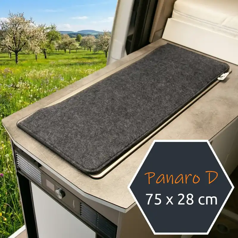 2nd Chance - your GEAR Panaro D - Herd & Spülenabdeckung 75 x 28cm 4,8mm Filz für Wohnmobil Wohnwagen Kastenwagen (71551) - Schnelle Zustellung