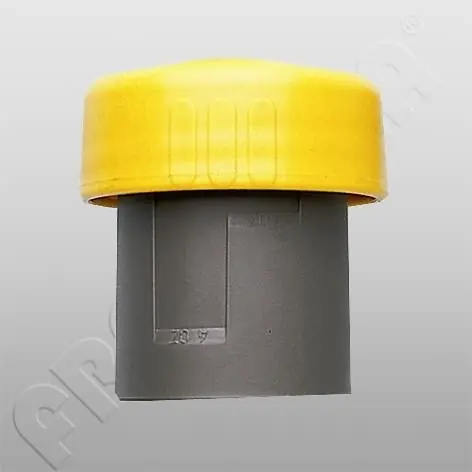 Neues Produkt - Thetford Schraubmesskappe gelb f. Fäkalientank C2/C3/C4, C200 (Nr. 25810-78)