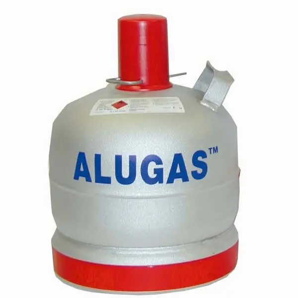 Alu-Gasflasche 6 kg (ohne Füllung) - Jetzt erhältlich