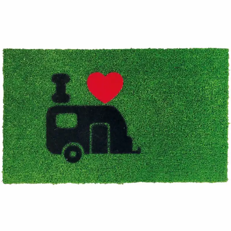 Gunselmann Fußmatte Green Flock grün, Wohnwagen 40 x 60 cm | Deal