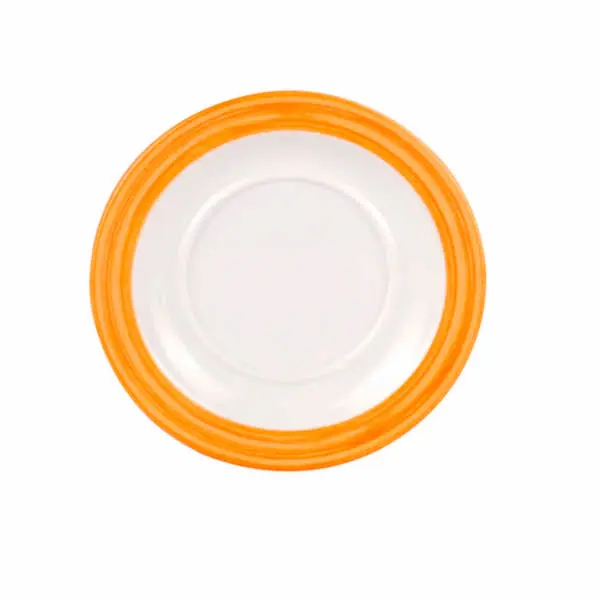 Markenqualität | Waca Untertasse Melamingeschirr Bistro orange