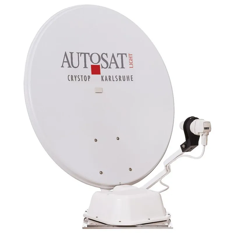 Crystop Sat-Anlage AutoSat Light S Digital Twin weiß | Preishit