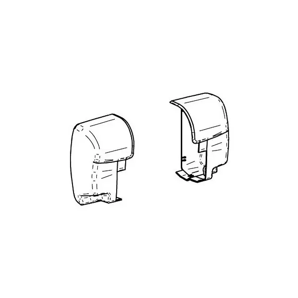 Expressversand - Endkappe rechts, eloxiert Omnistor 8000 (Nr. 1500601252)