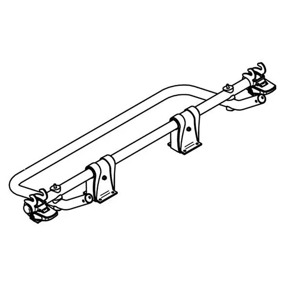 Aktion - Schienenbügel-Träger Thule Caravan Smart / Superb SV(Nr. 1500601972)