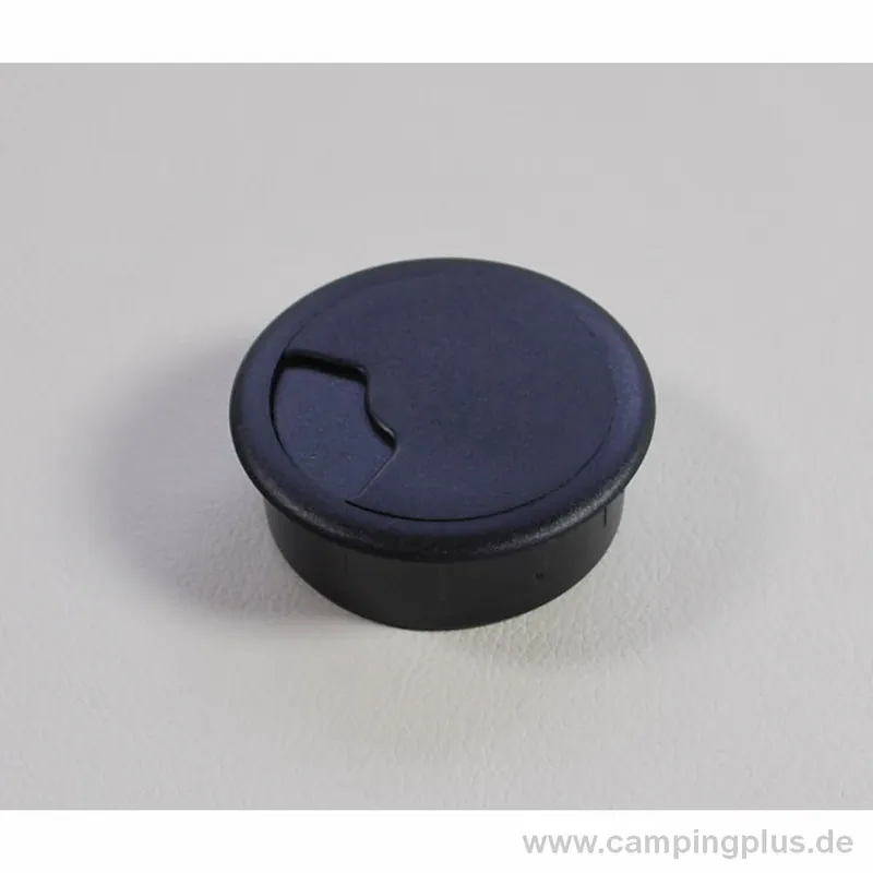 Direkt vom Hersteller - Hobby Kabeldurchführung schwarz, Einbaumaß 60 mm (2001 - 2026)