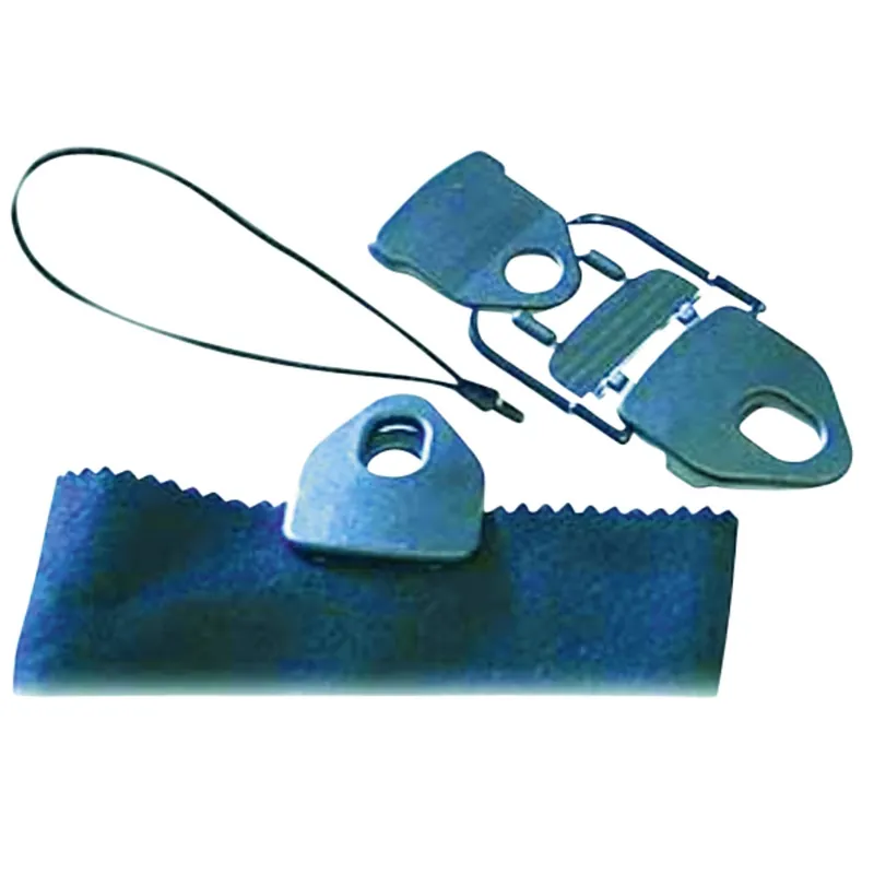 Neu eingetroffen | Seilflechter Tornado Clip mit Gummieinbinder schwarz