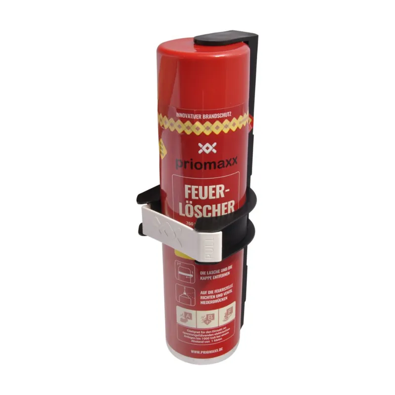 Neu eingetroffen - Priomaxx Halterung für Spray-Feuerlöscher