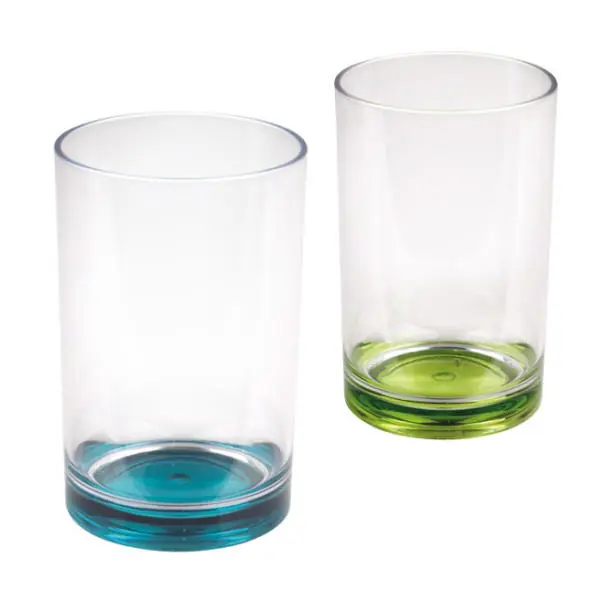 Camp4 Trinkglas 350 ml lime + petrol, 2er Set | Beliebt