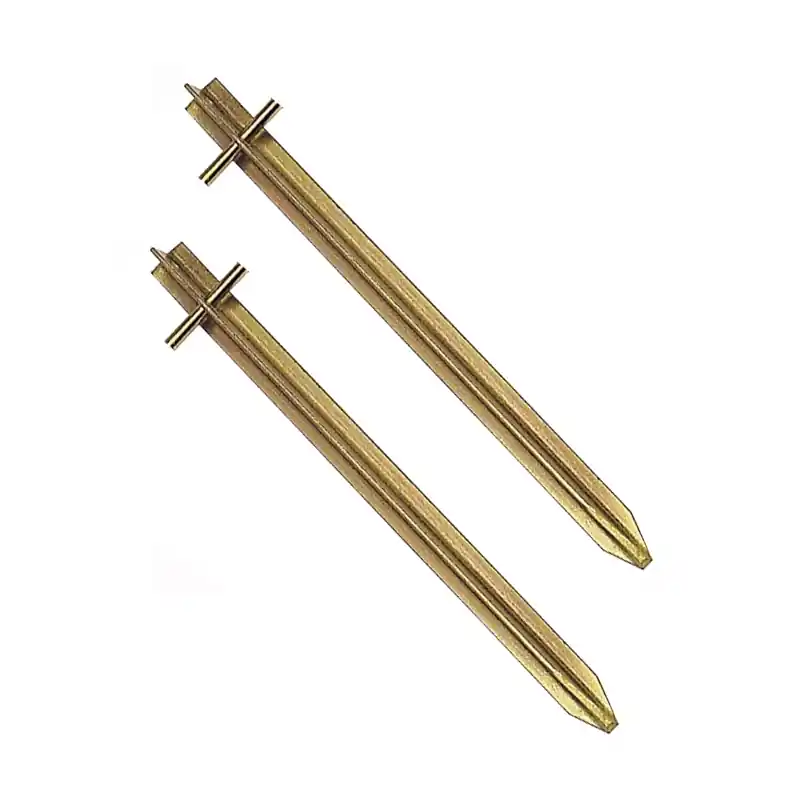 Neu gelistet - Heusser T-Hering mit Querstift 50 cm, 2er Set