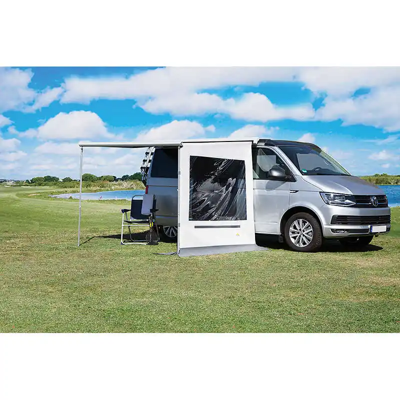 Direkt bestellen | DWT Markisen-Seitenwand Rain Outside für Campingbusse, XS (185-205 cm)