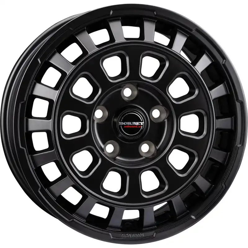 Borbet Alufelge CW7, 18 Zoll Fiat Ducato black matt, Heavy Chassis - Topseller
