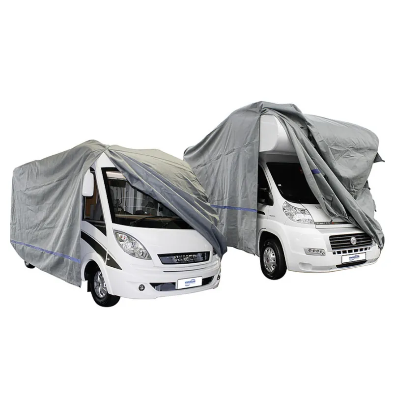 Abverkauf | Hindermann Schutzhülle Wintertime f. Alkoven/integrierte Reisemobile, 710cm
