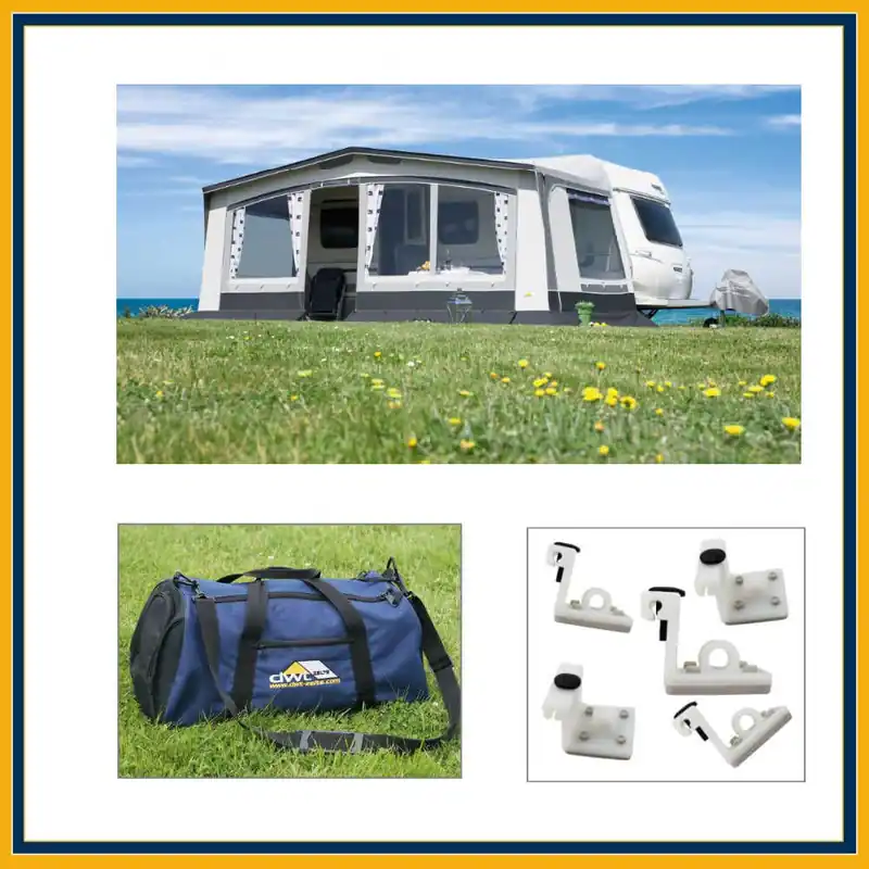 DWT Vorzelt Trend "Campingplus-Edition" Gr. 11 - Umlauf 851-880 cm - Neues Produkt