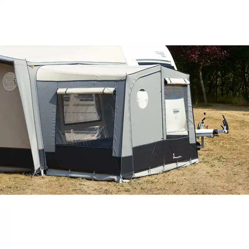 Isabella Anbau Grey 250 - Zinox-Gestänge - Sofort lieferbar