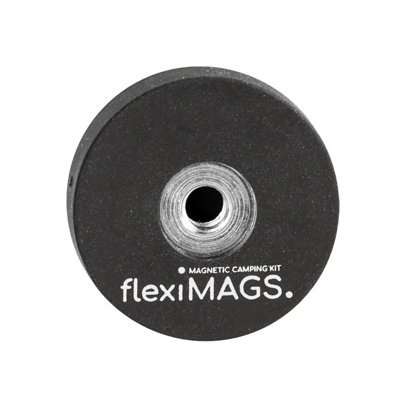 Brugger Magnet flexiMAGS-57 rund schwarz, 2er Set - Heute bestellen