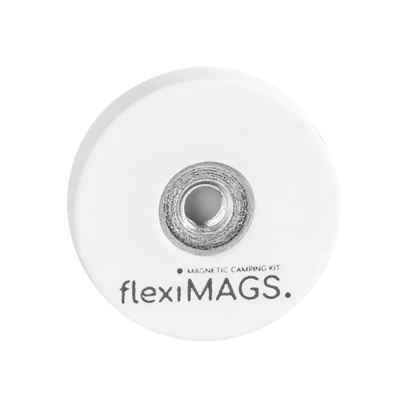 Brugger Magnet flexiMAGS-57 rund weiß, 2er Set | Herstellerpreis