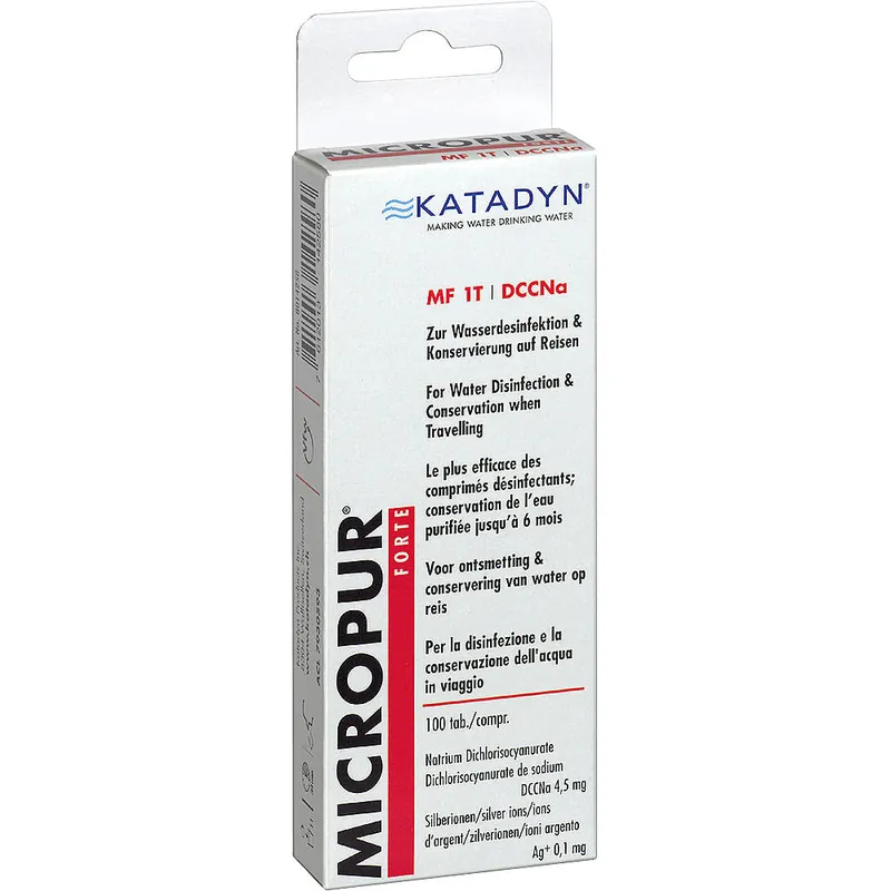 Angebot - Katadyn Micropur Forte Tabletten MF 1T, 100 Stück