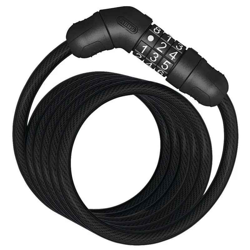 Abus Spiralkabelschloss 4508C150 BK Star - Fast ausverkauft