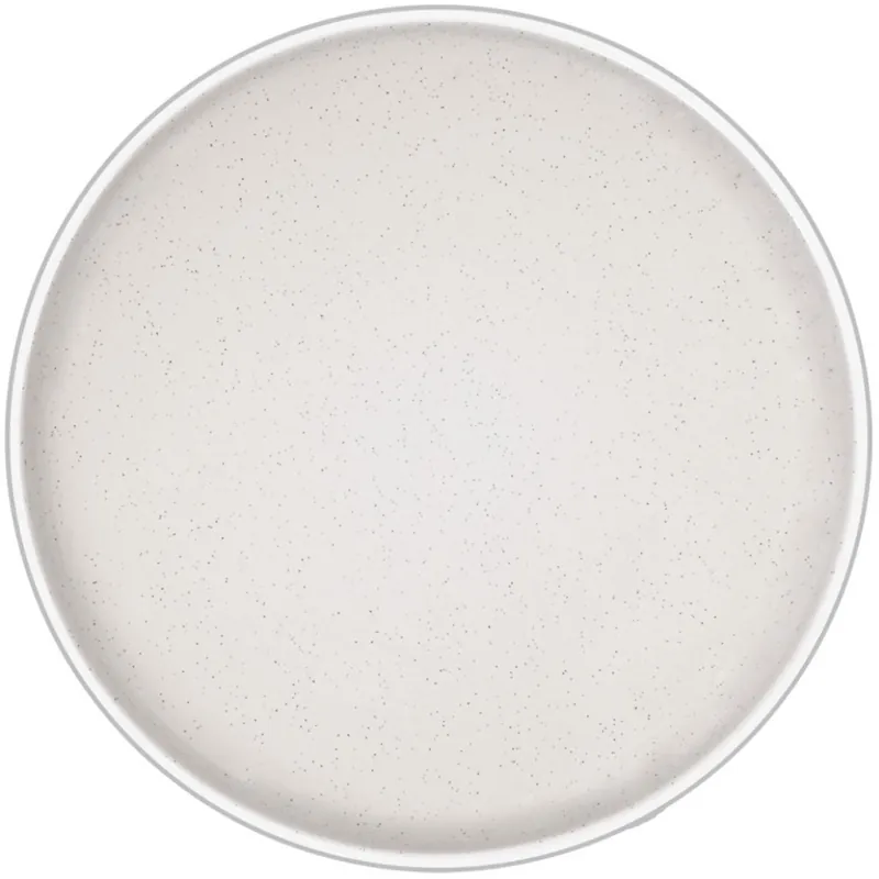 Abverkauf | Brunner Essteller Dolomit 25 cm, weiß