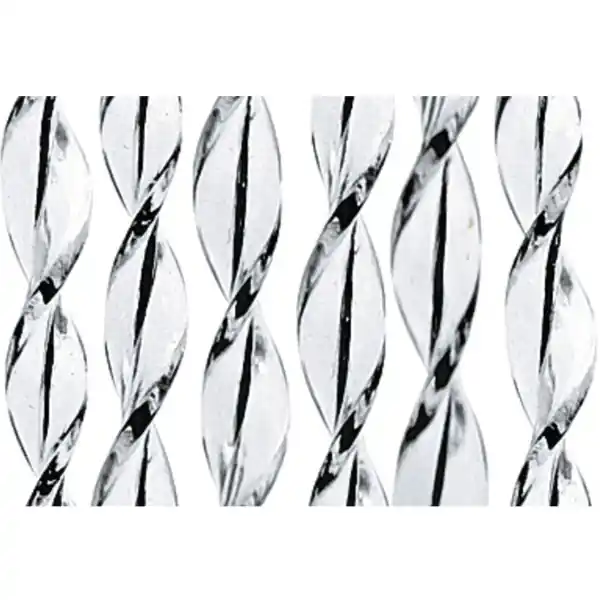 Arisol Kordelvorhang Sara grau/schwarz, 60 x 190 cm - Sale