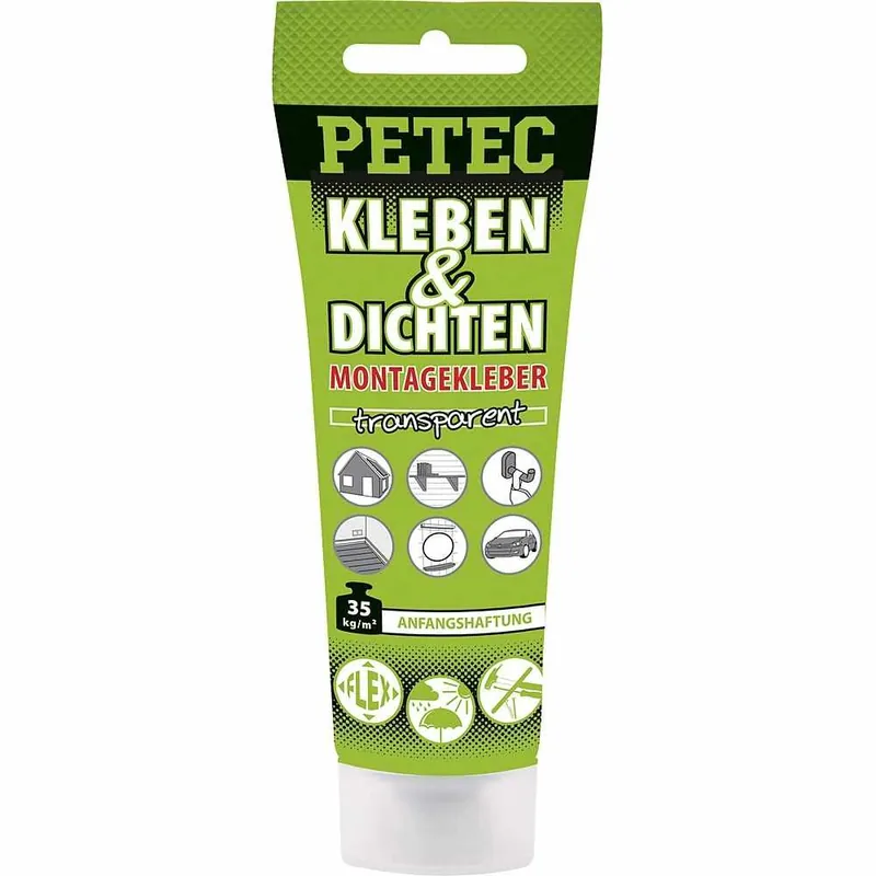 Petec Montagekleber Kleben und Dichten, 80 g - Neu hinzugefügt