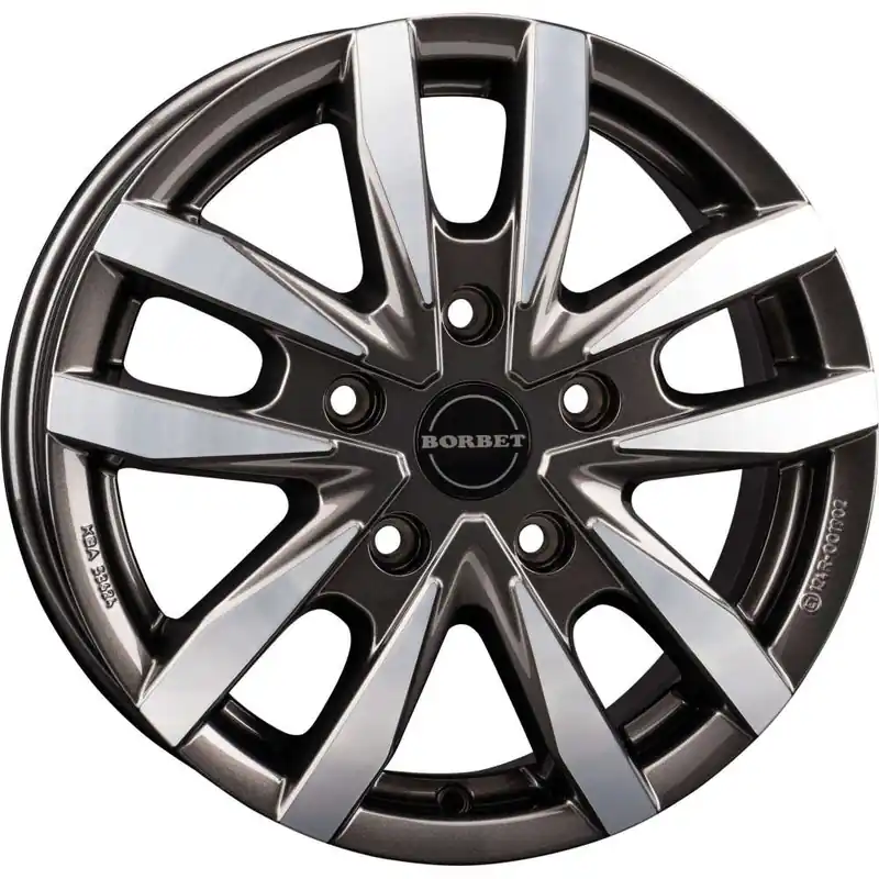 Online bestellbar | Borbet Alufelge CW5, Ducato, mistral anthracite polished glossy, Light Chassis