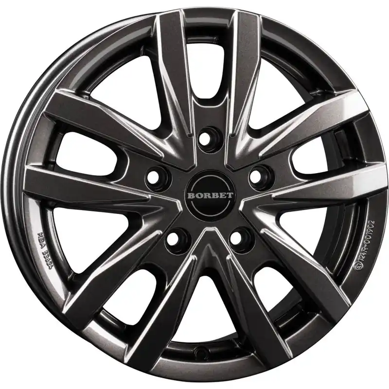Borbet Alufelge CW5, Ducato, mistral anthracite glossy, Light Chassis - Schnäppchen