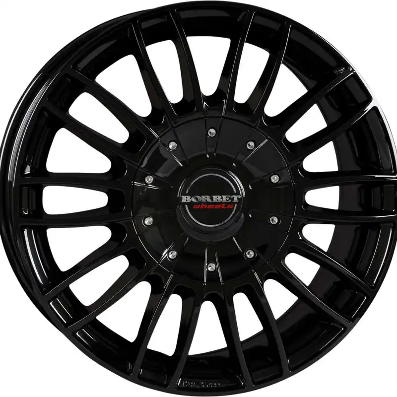 Borbet Alufelge CW3, Ducato, black glossy, Light Chassis | Versandbereit