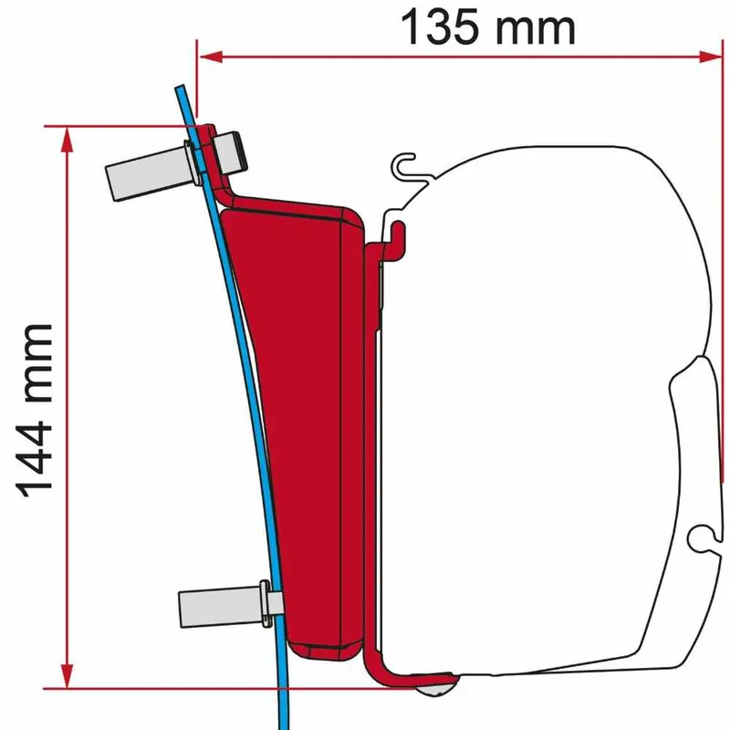 Fiamma Kit für F45 - Ford Transit L3 H3 | Direkt bestellen