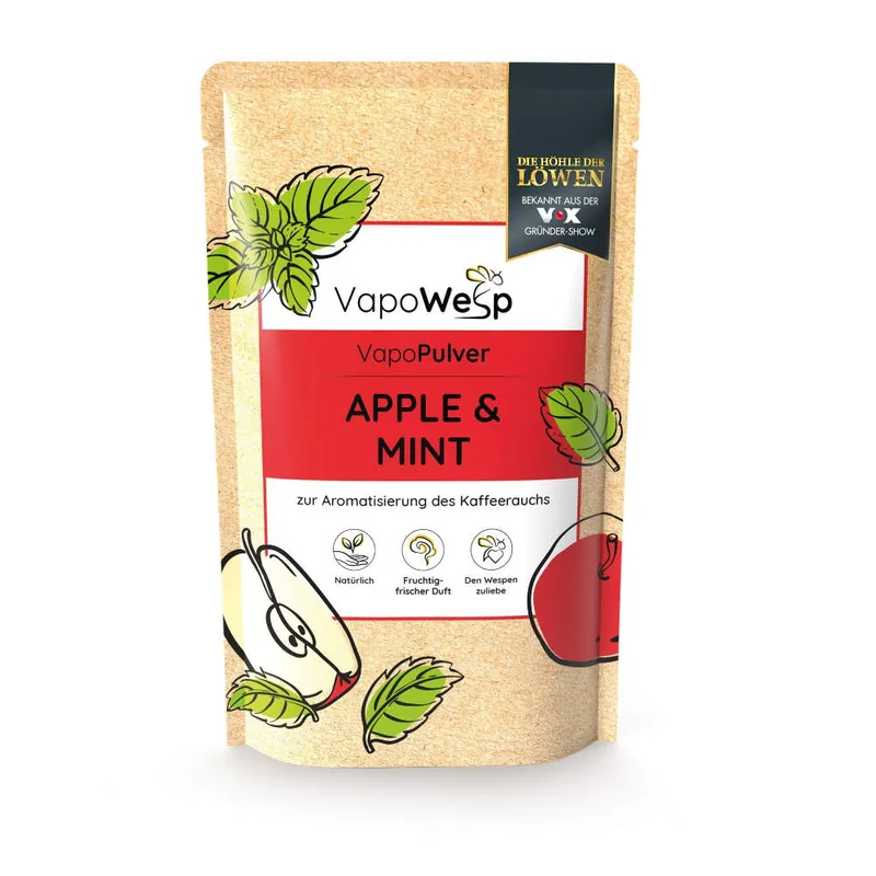Jetzt zugreifen | VapoPulver Apple & Mint (100 g)