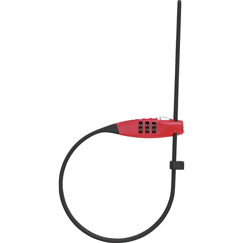 ABUS Kabelschloss Combi- flex Travelguard Farbe red | Top-Qualität