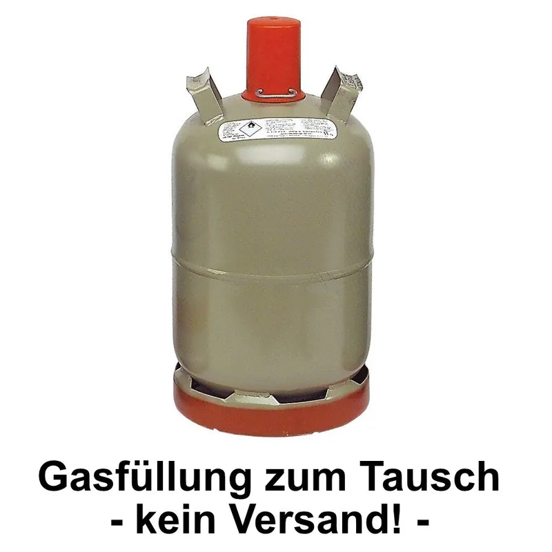 Nur noch wenige - Gasfüllung 11 kg Stahl Gasflasche -nur Click&Collect