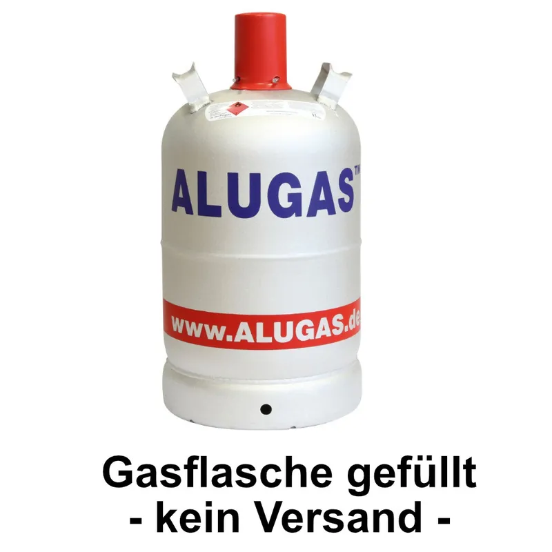 Meistverkauft - Alu Gasflasche 11 kg - gefüllt -nur Click&Collect