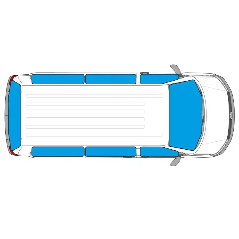 Aktionspreis | Carbest Isoflex Thermomatten Komplett-Set Renault Trafic III ab 15, langer RS,HK