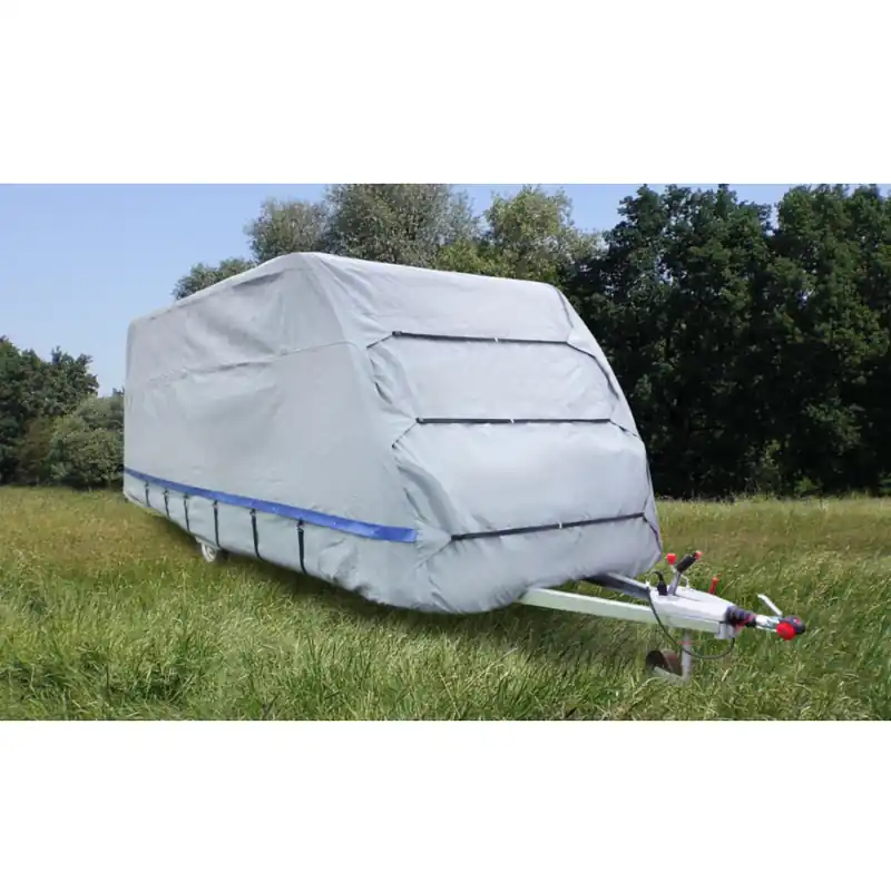 Deal | Hindermann Wohnwagen-Schutzhülle Wintertime, 910 x 250 x 220 cm