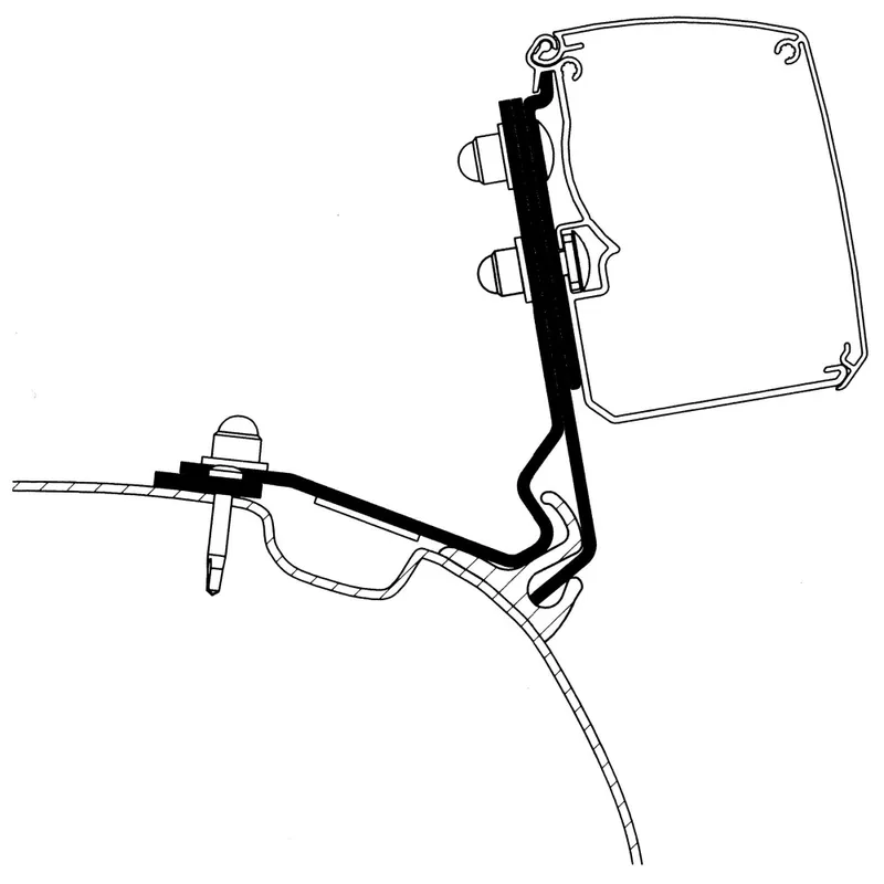 Thule Adapter Citroen Holidays Pack Max für Thule 3200 - Preisknaller