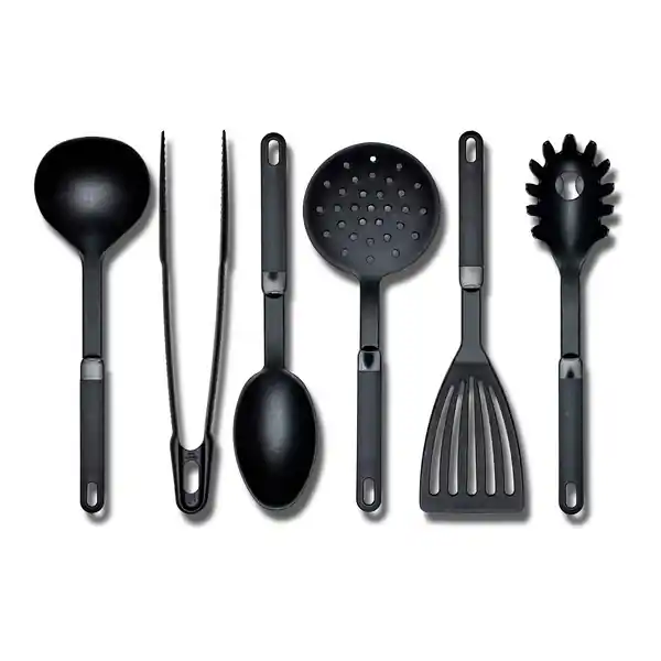 Geprüfte Qualität - Beaver Brand Küchenhelferset CHEF TOOLS 7-tlg. Farbe schwarz