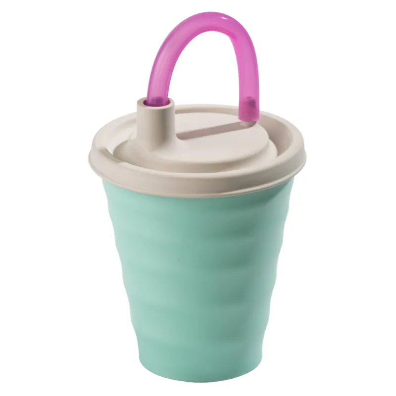 Top-Deal | joosiecap Trinkbecher 250 ml mit Deckel, türkis
