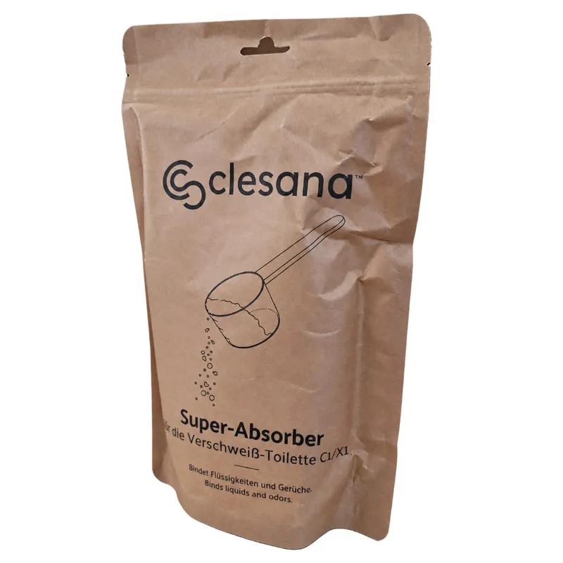 Clesana Super-Absorber Granulat 1 kg für Clesana C1/X1 - Einfach bestellen