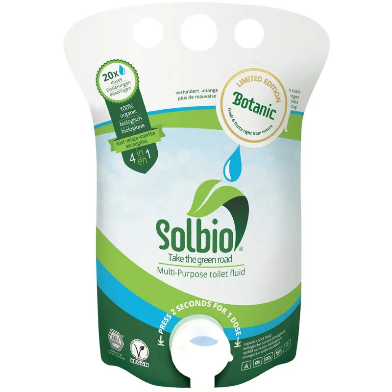 Solbio Toilettenzusatz 4 in 1 Botanic, 800 ml - Jetzt zugreifen