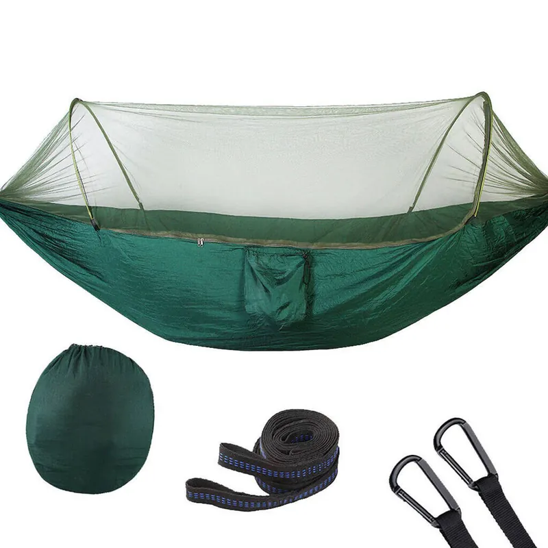 Origin Outdoors Hängematte Pop-Up Moskitonetz dunkelgrün | Sicher einkaufen