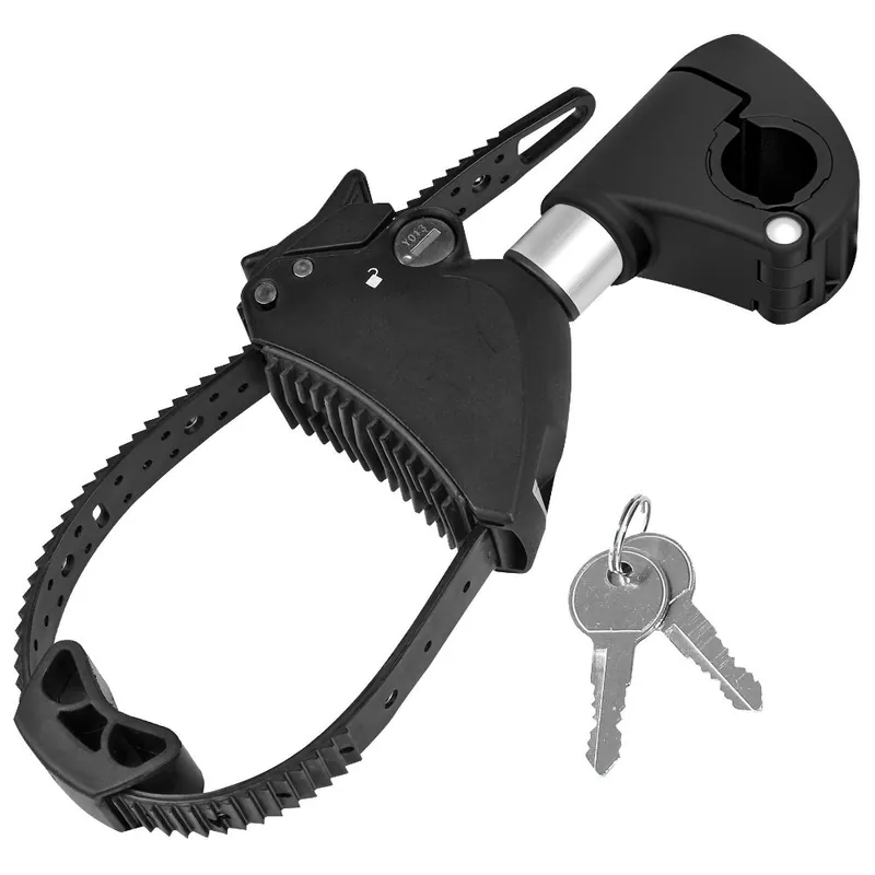 Jetzt bestellen - Eufab Strap-Rahmenhalter, kurz, silber