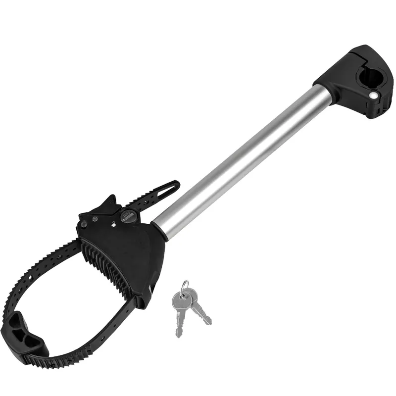 Eufab Strap-Rahmenhalter, lang, silber | Vorteilspreis