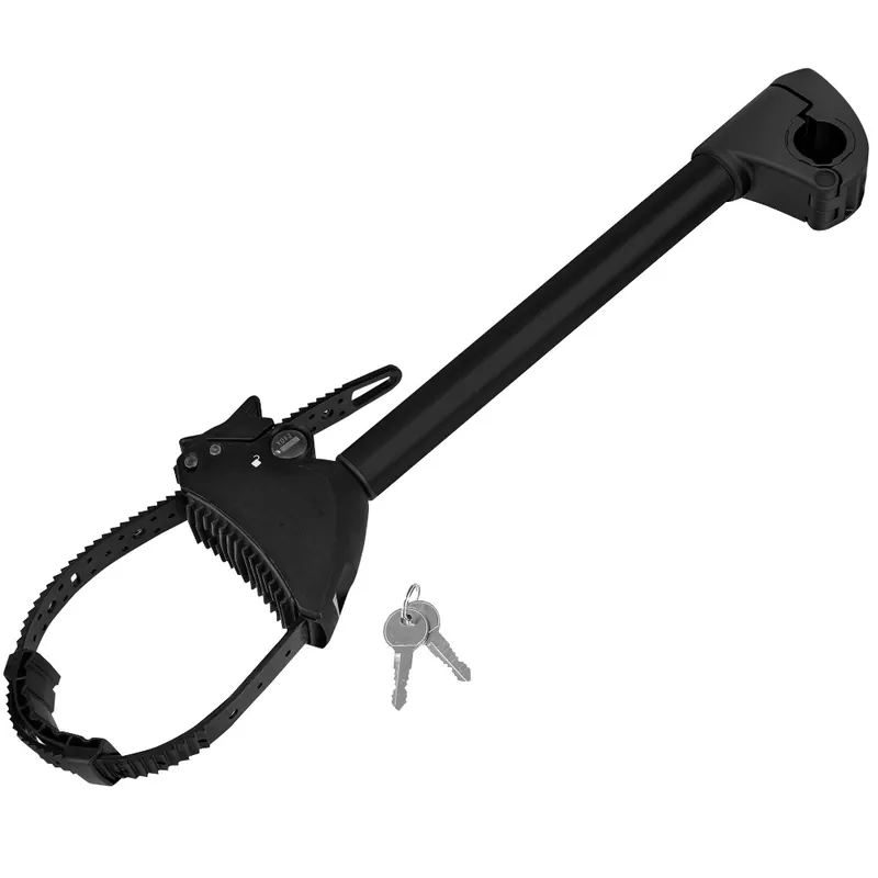 Kundenliebling - Eufab Strap-Rahmenhalter, lang, schwarz