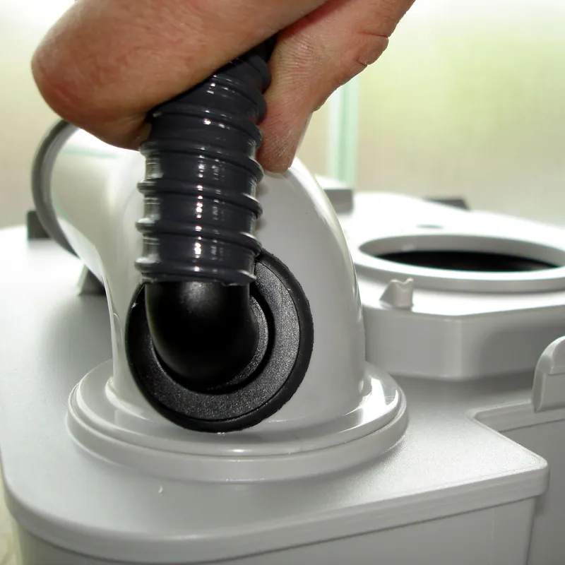Elektrische WC-Entlüftung für Porta Potti, Bodenvariante - Neu im Shop