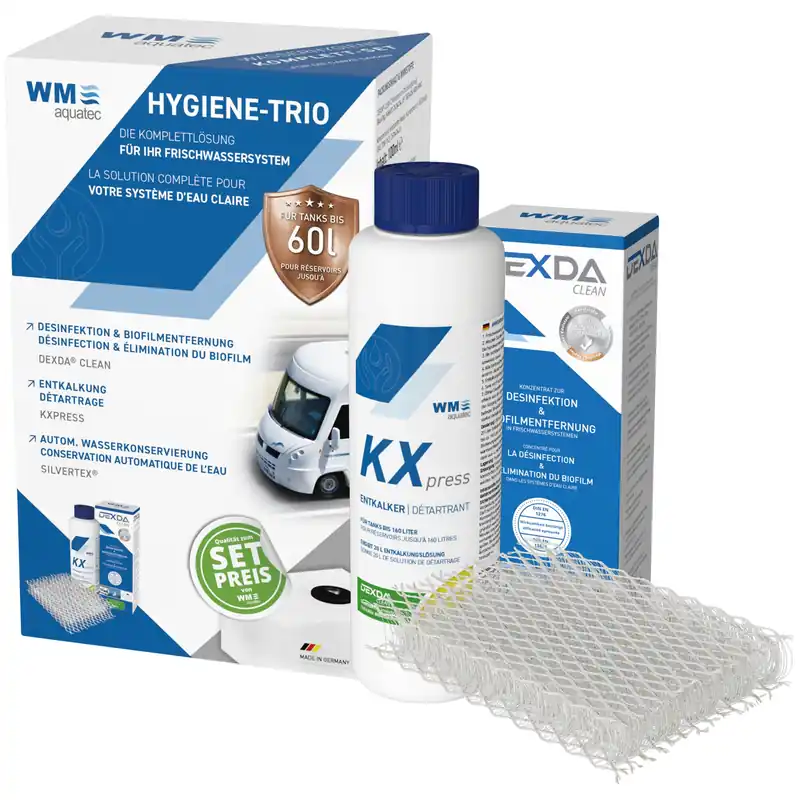 Komplettset Hygiene-Trio, 60 l - Bestpreis