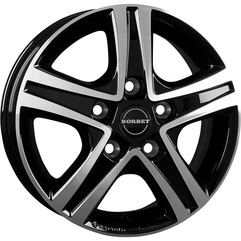 Nur noch kurze Zeit - Aluminiumfelge CWD für Fiat Ducato mit Heavy-Chassis, 1350 kg, black polished glossy, 6 x 16"