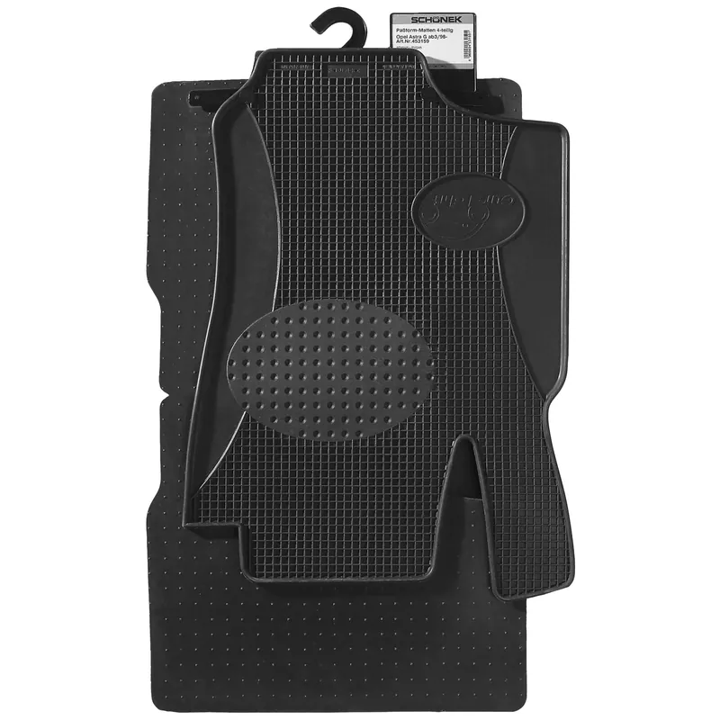 Premium | Gummimatte mit Passform 3-tlg. für VW T5/T6, 2-Sitzer