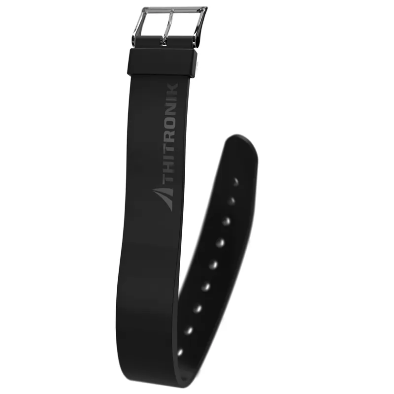 Schnelle Zustellung - NFC-Silikonarmband KeyStrap, schwarz, L